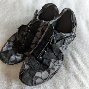 Coach Shoes Black and Gray.
